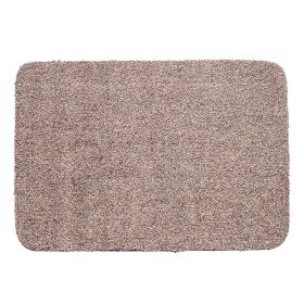 Stain Removal Scouring And Water Absorption In Home Carpet (Option: Brown-45x70CM)