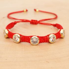 Fashion Rice Ball Handwoven Bracelet (Option: MIB190544E)