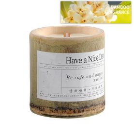 Indoor Long-lasting Bamboo Fragrance Aromatherapy Candle Gift (Option: Yihe Jingui-L)