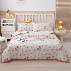 New Cotton Bed Cover Three-piece Set (Option: Dream fragrance-Three piece set 230x250cm)