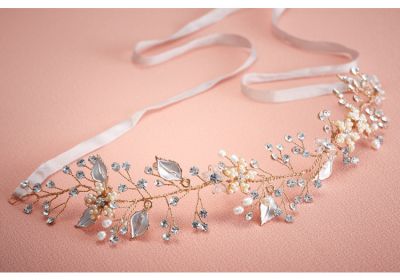 Fashion Simple Bridal Headdress Hair Band (Color: gold)