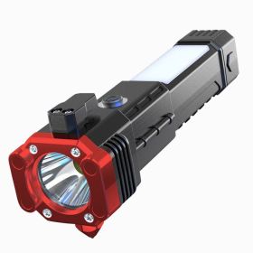 Functional Power Bank Work Light (Option: Red-USB)