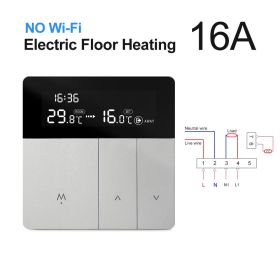 LCD Temperature Control Voice Wifi (Option: NO WiFi 16A Heating)