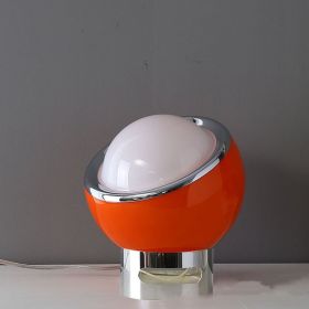 Protein In Ancient Style Glass Table Lamp Bedroom (Option: 2Orange-EU)