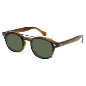 Classic American Vintage Clip Sunglasses (Option: Color14)