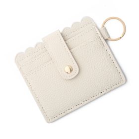 Women's Fashion Simple Leather Wallet Coin Purse (Option: C2 Beige)