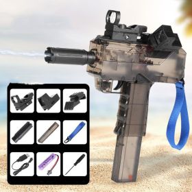 Fully Automatic Water Gun Glock Water Battle Boy High-pressure Powerful Water Spray Toy (Option: Tan)