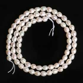 Fashion Pearl Bracelet Semi-finished Beads Accessories (Option: Rice)