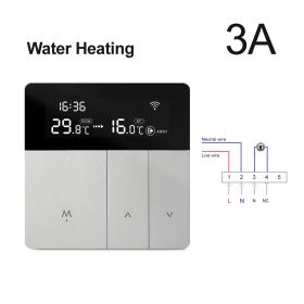 LCD Temperature Control Voice Wifi (Option: 3A Water Heating)