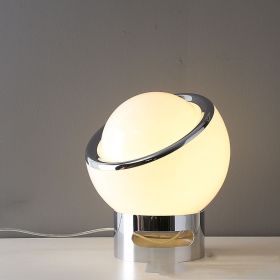 Protein In Ancient Style Glass Table Lamp Bedroom (Option: White-EU)