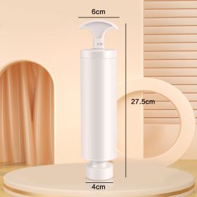 Vacuum Storage Bag For Vacuuming Clothes (Option: Hand pump color random)