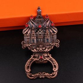 Russian European-style Tin Wine Screwdriver (Option: Red bronze castle)