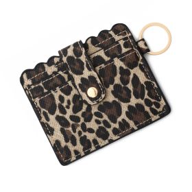 Women's Fashion Simple Leather Wallet Coin Purse (Option: B7 Coffee Leopard)