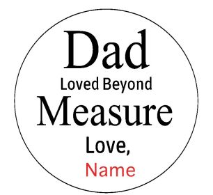 Men's Custom Name Personalized Father's Day Tape Measure (Option: 2 Style)