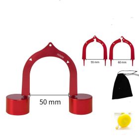 Golf Putting Practice Target Gate (Color: Red)