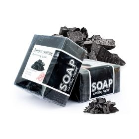 Natural Handmade Goat's Milk Silk Cleansing Soap Cleansing Bath (Option: Bamboo Charcoal-English Tags)