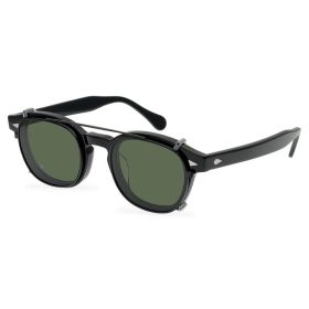 Classic American Vintage Clip Sunglasses (Option: Color12)