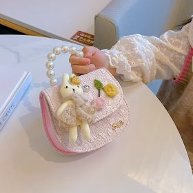 Children's Cute Crossbody Bag Pearl (Option: 2 Style)