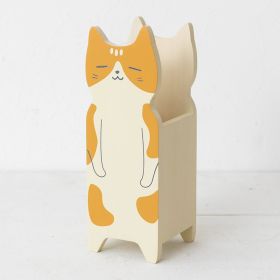 Desktop Cute Bookshelf Stationery Pen Holder (Option: Xiaoju)