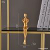 Abstract Golden Sculpture &amp; Figurines for Interior Resin Figure Statue Modern Home Decor Desk Accessories Nordic Room Decoration