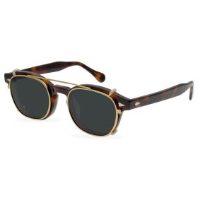 Classic American Vintage Clip Sunglasses (Option: Color2)