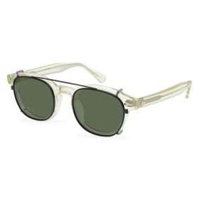 Classic American Vintage Clip Sunglasses (Option: Color18)