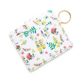 Women's Fashion Simple Leather Wallet Coin Purse (Option: A1 Print)