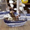 1pc Boat Shaped Decoration Craft