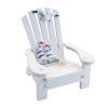 Beach Chair Home Decoration Creative Cute Ocean Beach Chair Ornament Wooden Craft Mini Miniature Kids Toy Decoraciâˆšâ‰¥n Hogar