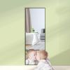 Full Length Mirror Standing 65''x22'' for Bedroom with Aluminum Frame;  Large Full Body Floor Mirror Wall Hanging or Leaning Modern Decor for Dressing