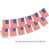 20pcs/30pcs American Flag; American Flag Decor; banner Flags; Independence Day Banner American Flag; Flag banner; Suitable For Patriotic Events; Sport