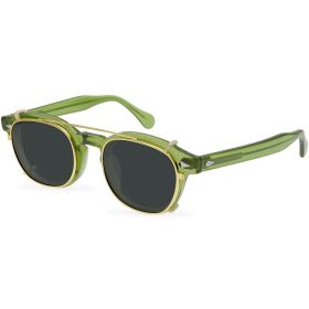 Classic American Vintage Clip Sunglasses (Option: Color8)