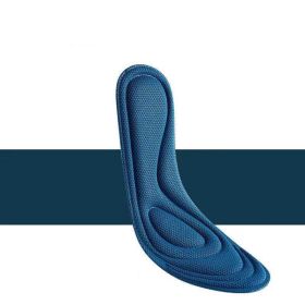 Nano Antibacterial Insole Super Soft Rebound (Option: Blue-35 to 36)