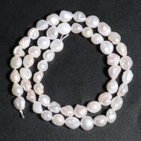 Fashion Pearl Bracelet Semi-finished Beads Accessories (Option: Straight Hole)