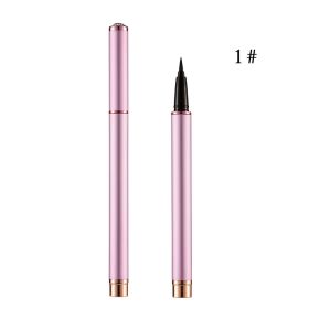 Sticky Long-lasting Waterproof And Sweatproof Non-smudging Eyeliner (Color: Pink)