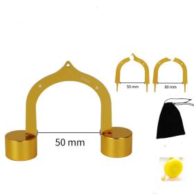 Golf Putting Practice Target Gate (Color: Yellow)