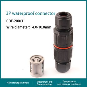 Male Female Waterproof Connector Wire Terminal Device (Option: CDF2003P2)